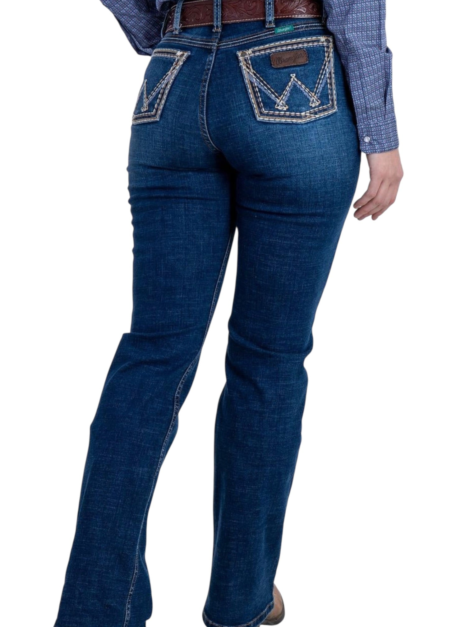 112381266|JEANS HIGH RISE CORTE BOTA