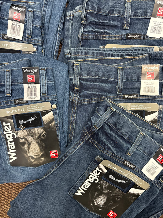 10H33SENV| WRANGLER COWBOY CUT SILVER EDITION*SLIM FIT
