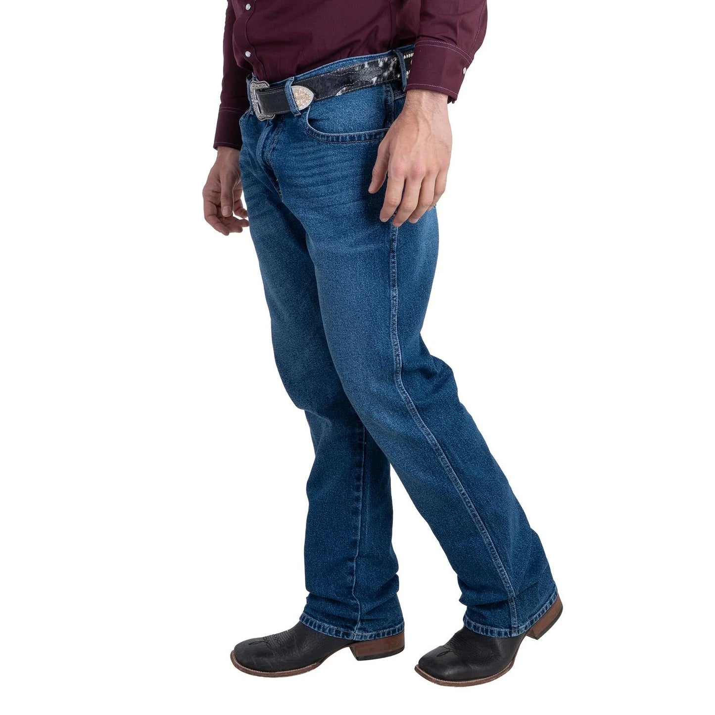112387196|JEAN SLIM BOOT RETRO CABALLERO