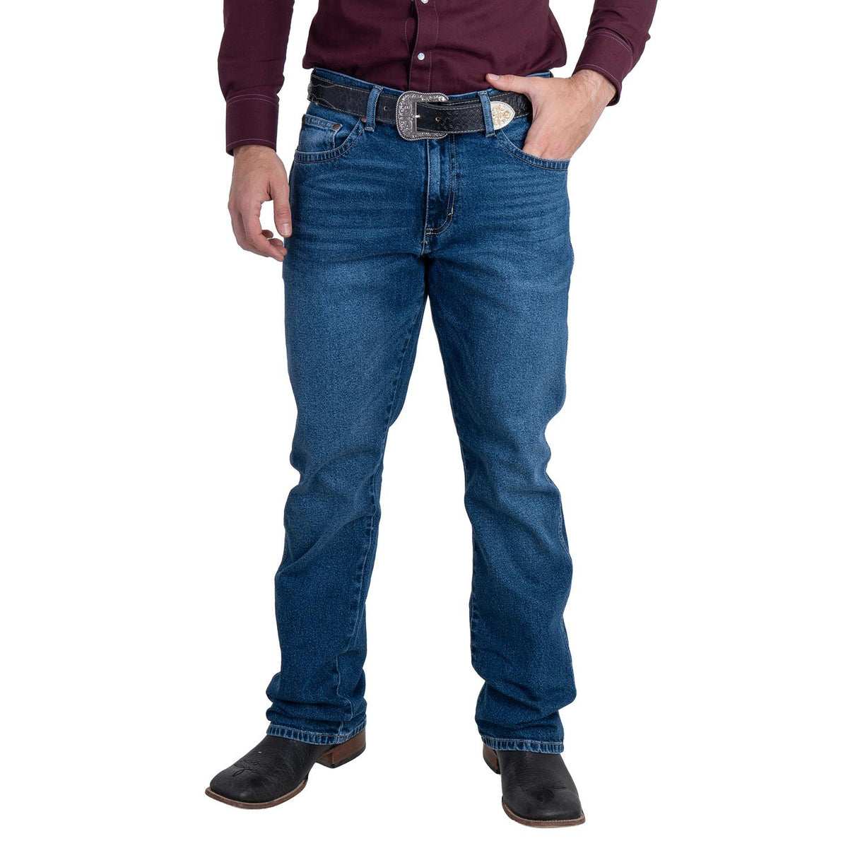 112387196|JEAN SLIM BOOT RETRO CABALLERO