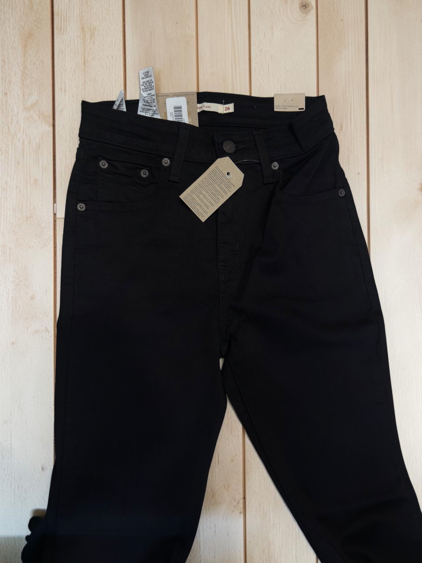 JEANS 726 HIGH RISE FLARE LEVIS| 0001