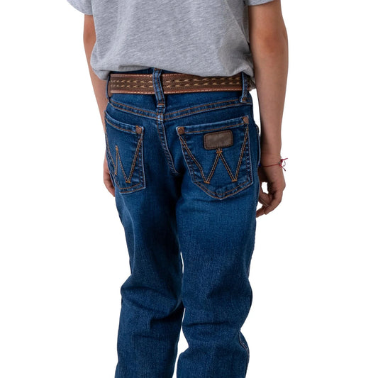 112381280|Pantalon Slim Boot Retro nino