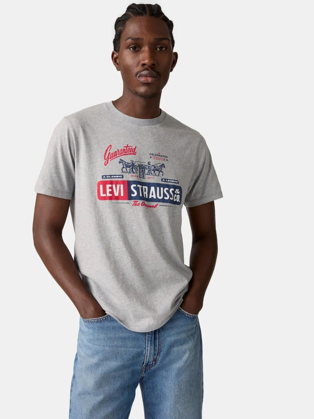 1993| T-SHIRT GRPH CREWNECK TEE LEVIS