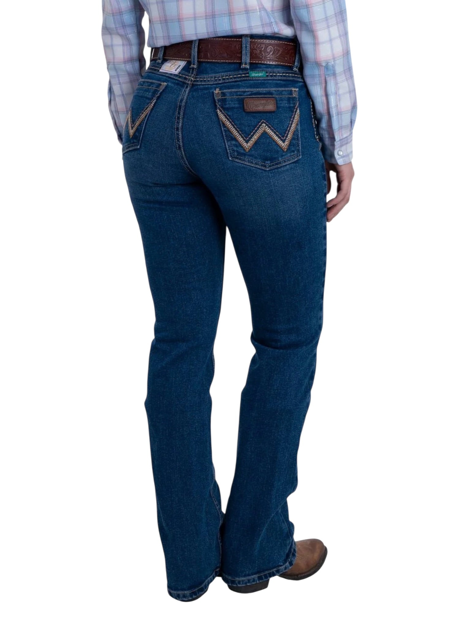 112381287|JEANS HIGH RISE CORTE BOTA
