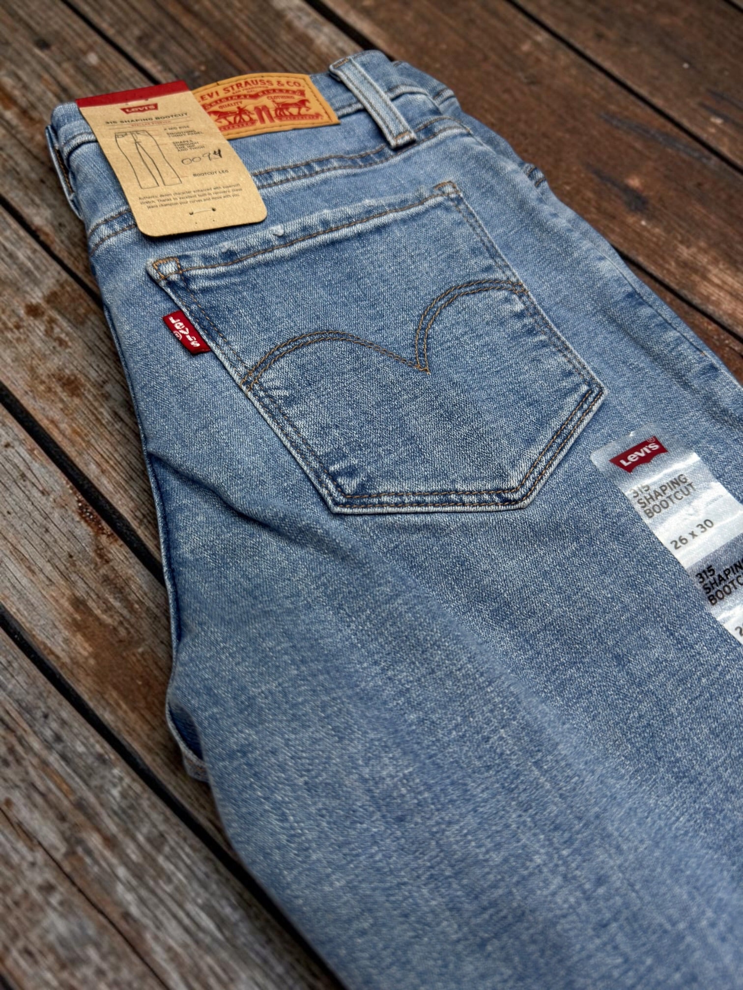 JEANS 315 SHAPING BOOT LEVIS|0094