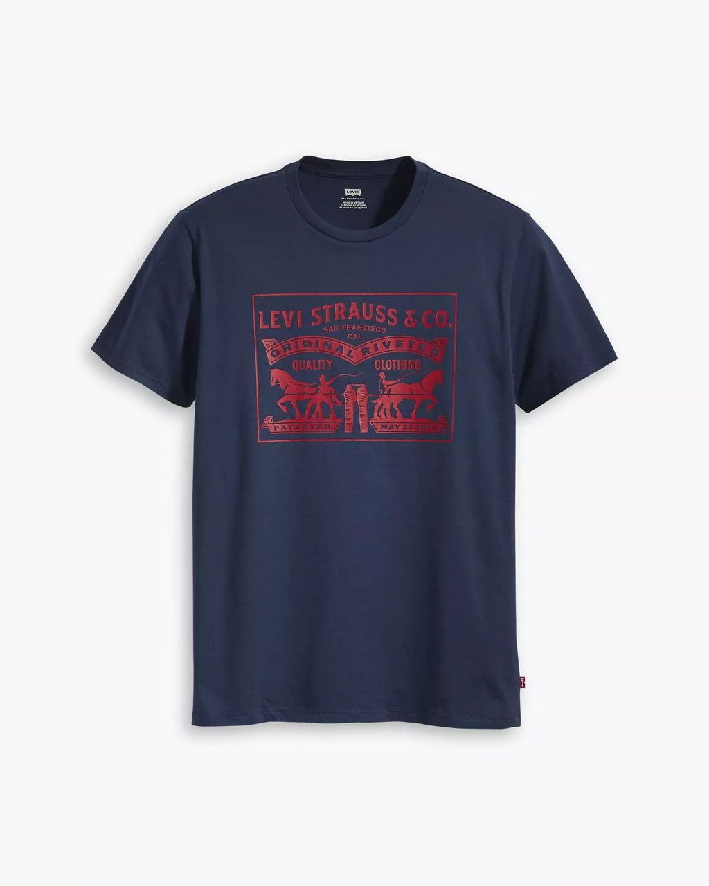 0042| T-SHIRT 2HORSE GRAPHIC TEE LEVIS