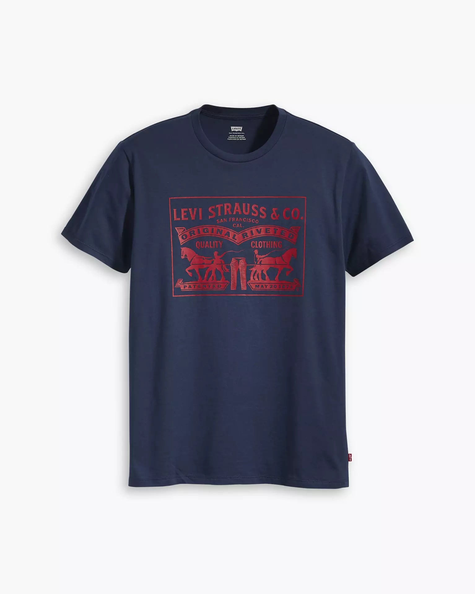 0042| T-SHIRT 2HORSE GRAPHIC TEE LEVIS
