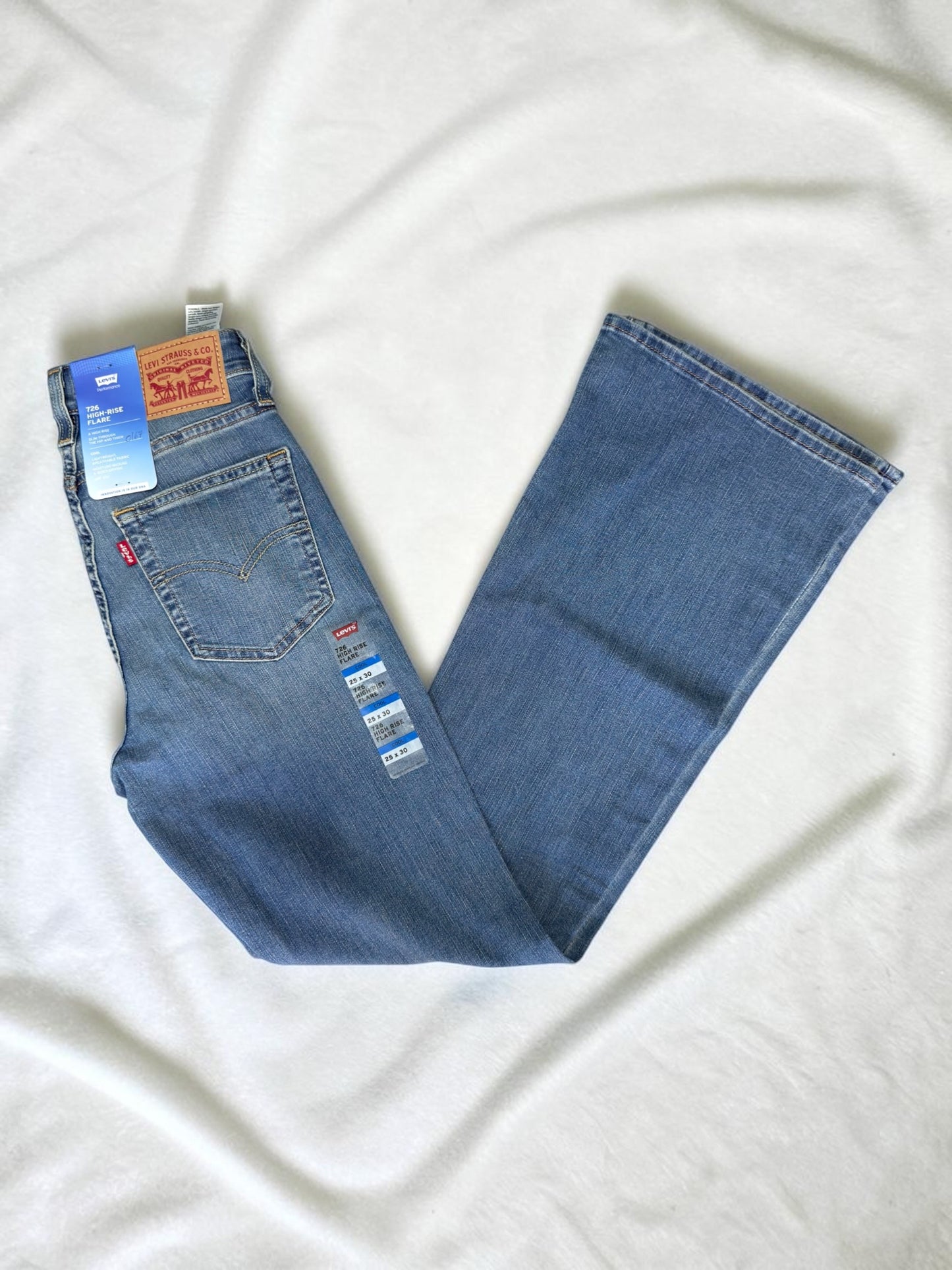 JEANS 726 HIGH RISE FLARE LEVIS| 0167
