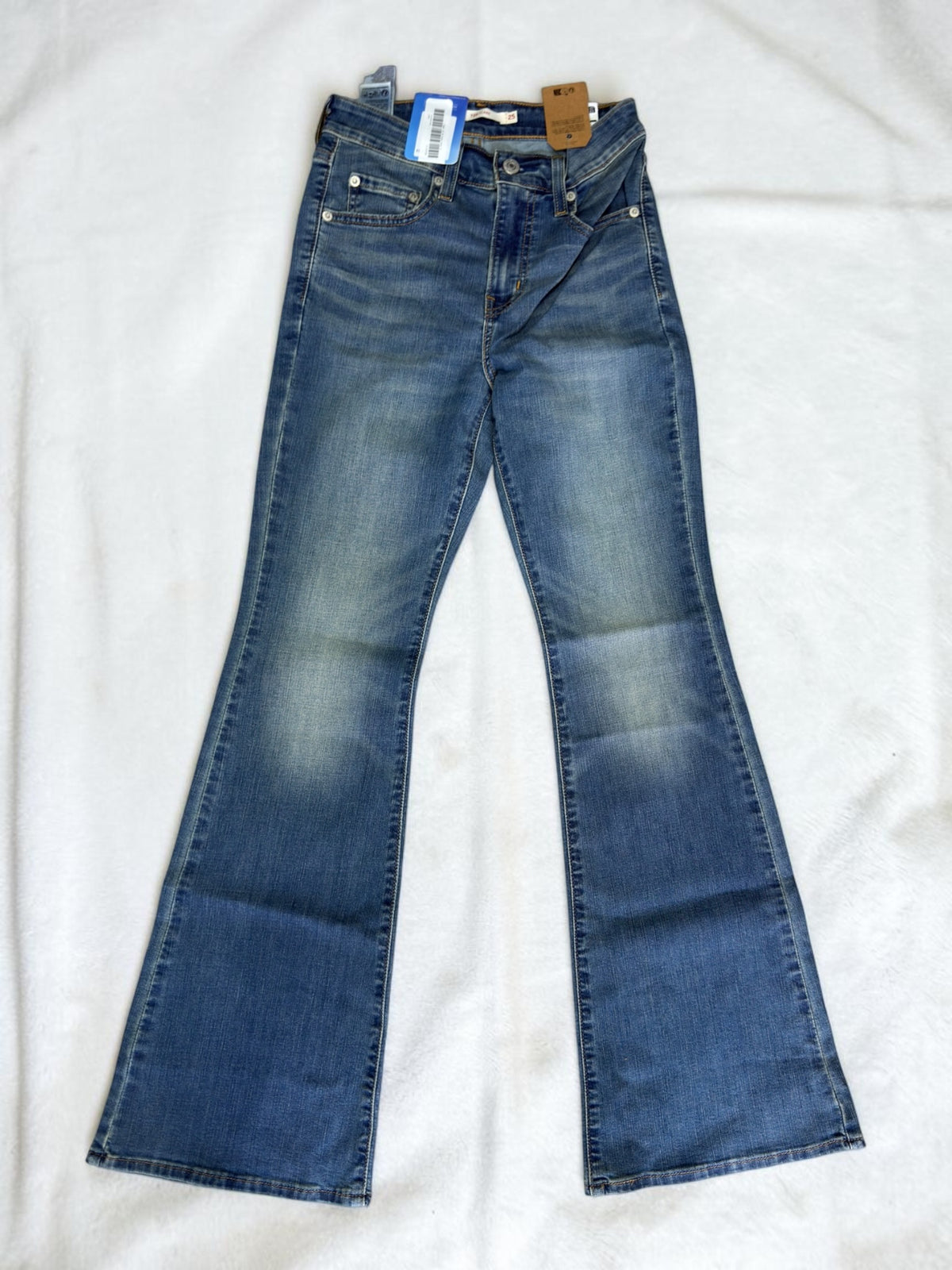 JEANS 726 HIGH RISE FLARE LEVIS| 0167