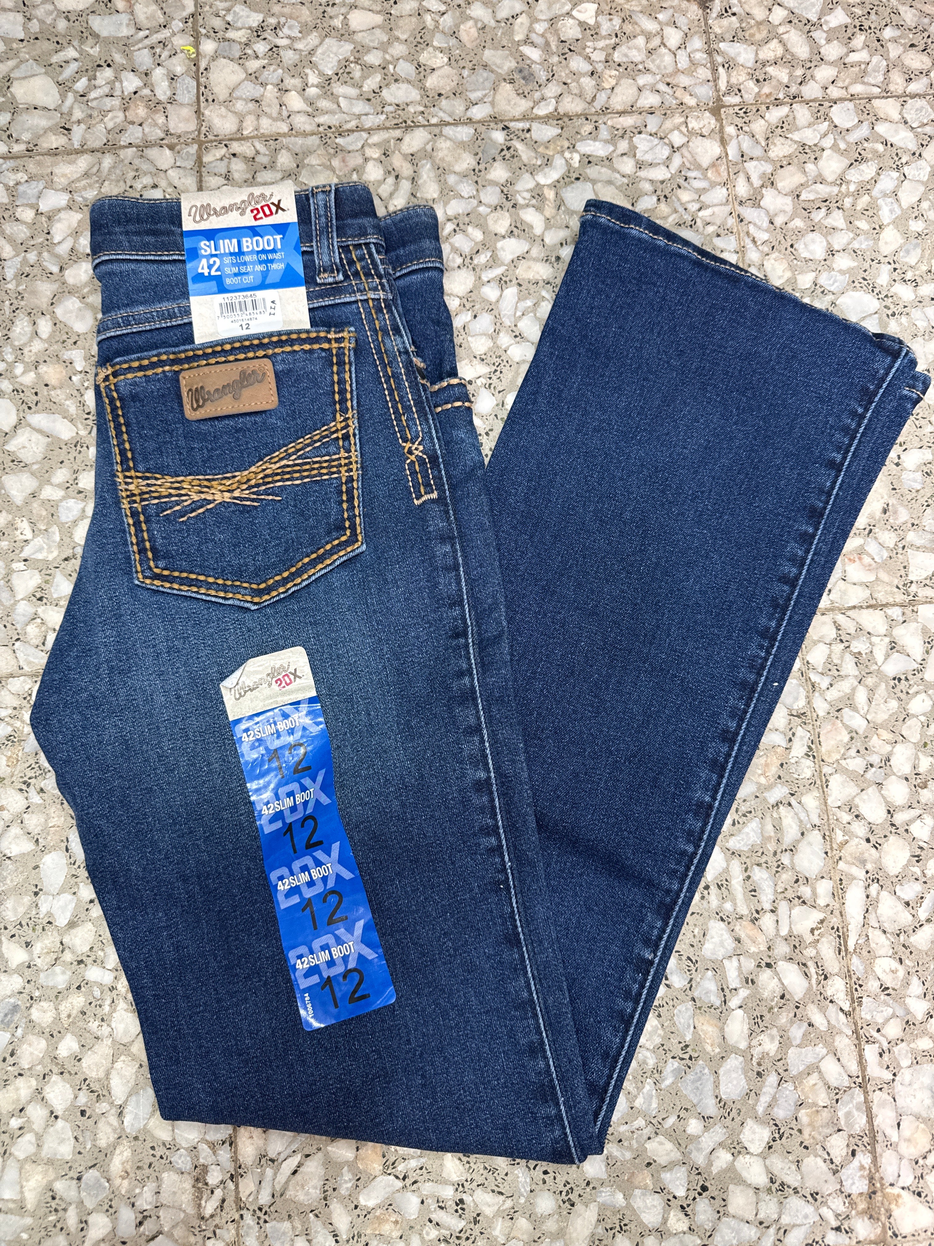 112373645|Pantalon Slim Boot 20x nino