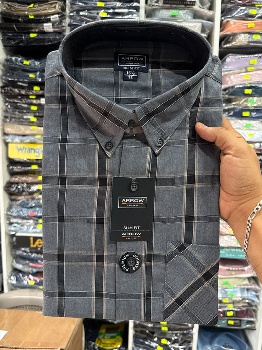 2140 DL-CAMISA ARROW PREMIUM SLIM FIT MANGA LARGA