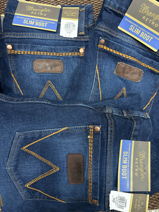 112358767| WRANGLER JEAN RETRO SLIM BOOT CABALLERO