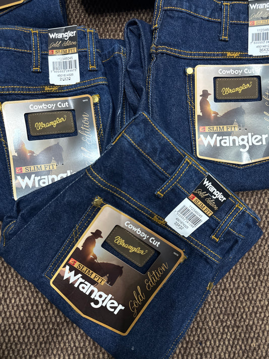 112346045|WRANGLER GOLD EDITION ÍNDIGO OBS