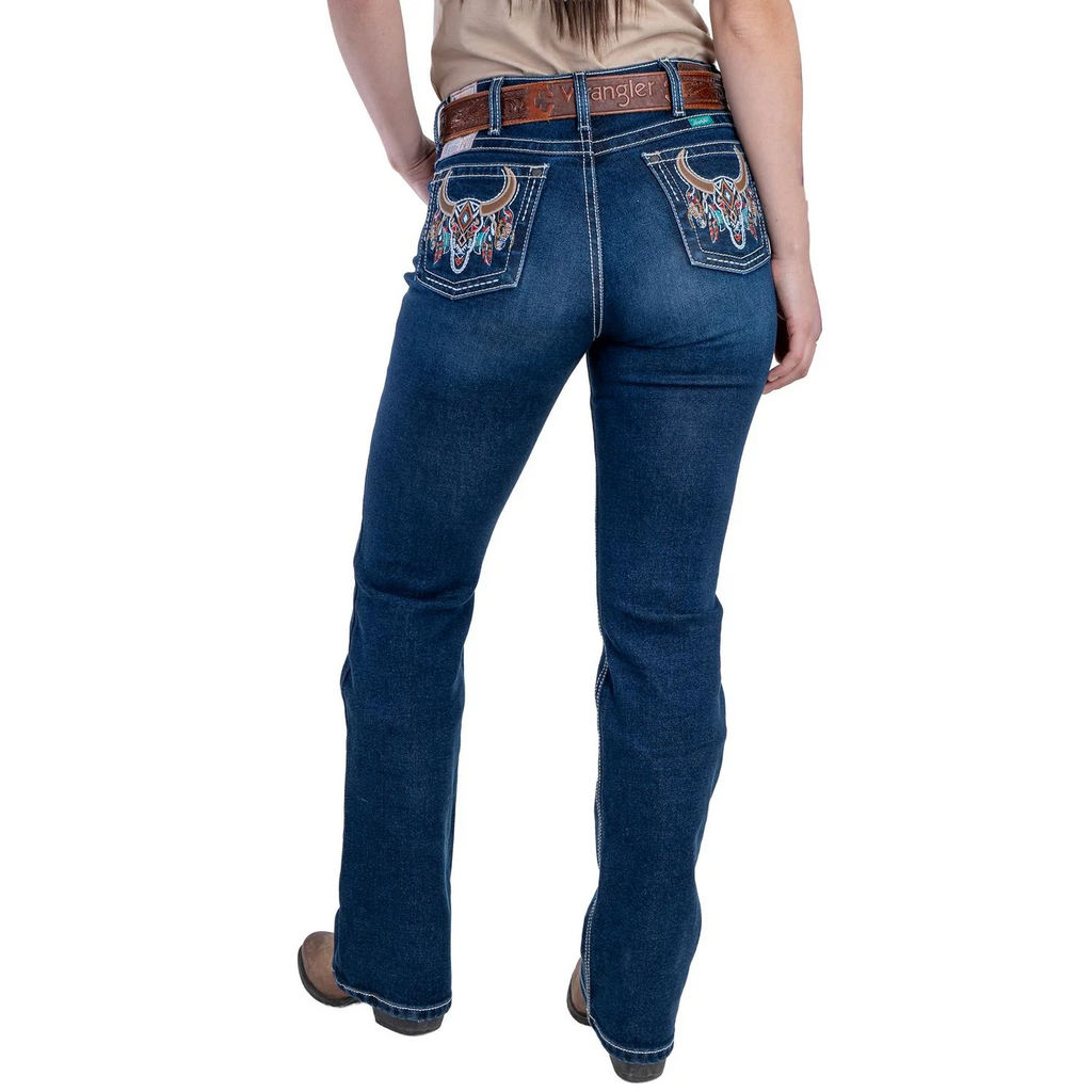 112381286|JEANS HIGH RISE CORTE BOTA