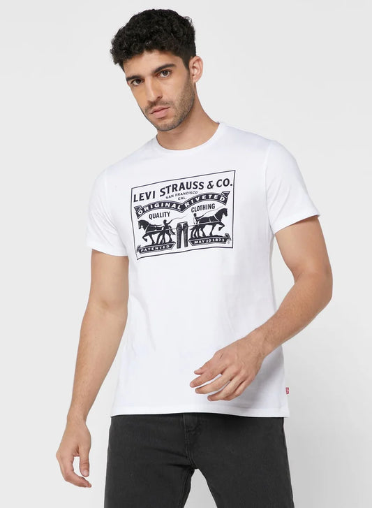 0046| T-SHIRT 2HORSE GRAPHIC TEE LEVIS