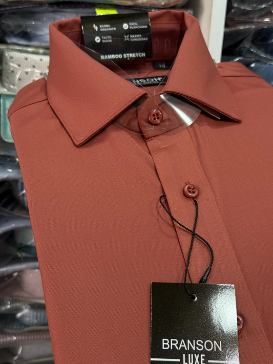 CAMISA BRANSON LUXE BAMBÚ STRETCH|2301