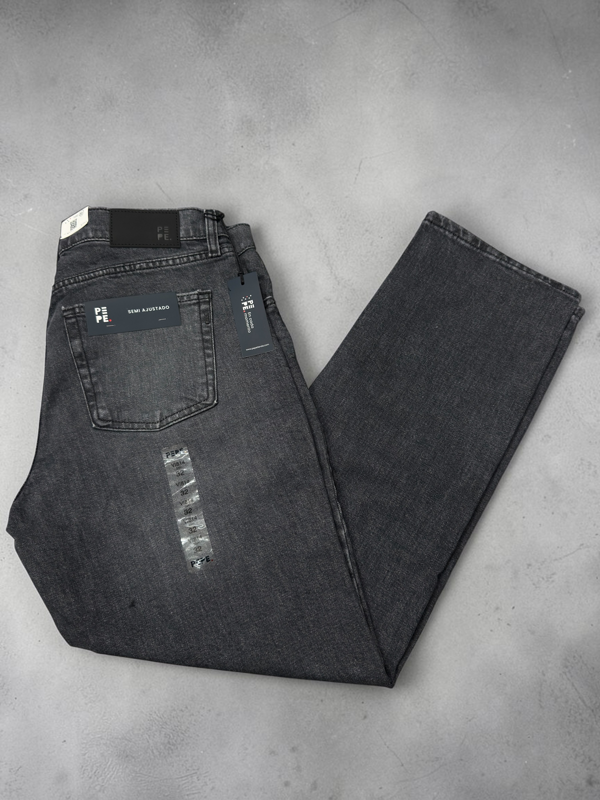 JEANS HOMBRE SLIM MEDION RISE GRIS MEDIO